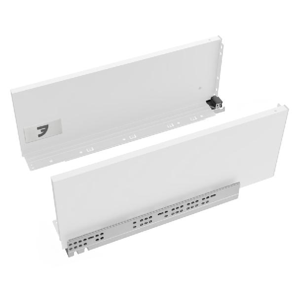 Slim T-box 4D комплект ящика 500мм, белый, боковины h180мм, откр. от нажатия, для ДСП 16мм
